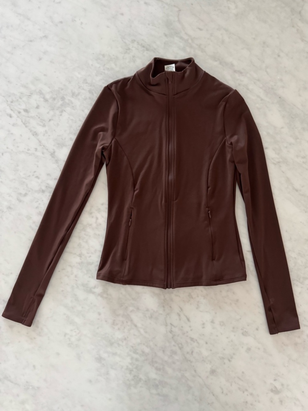 VS PINK relay full zip jacket in brown